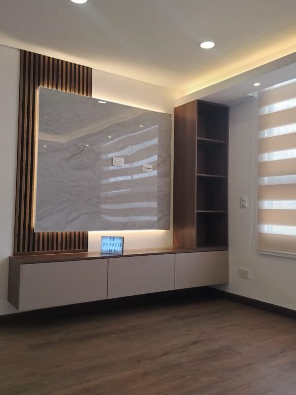 Centro Entretenimiento  2 Piezas