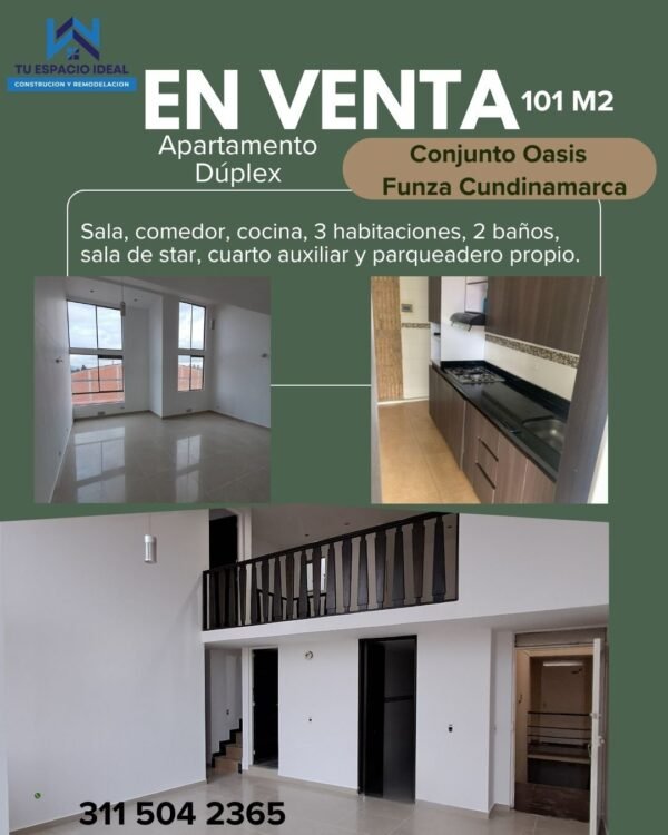 Apartamento Duplex 101 M2